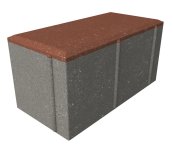 Кирпичик 200x100x100 (красный)